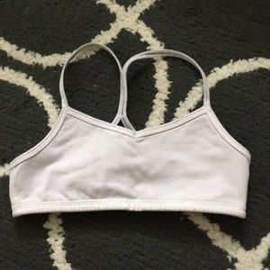 Ivviva White sports bra